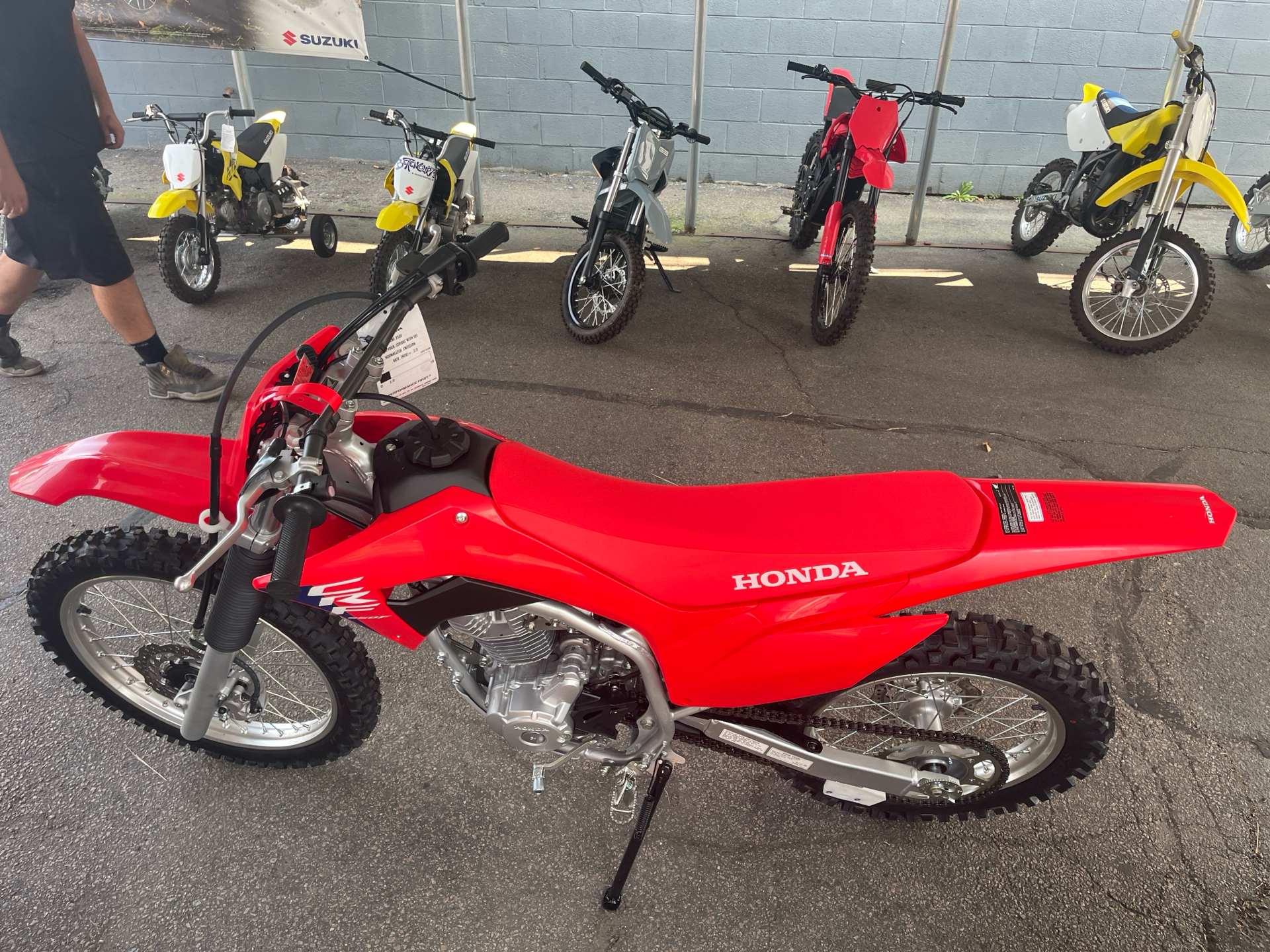 2025 Honda CRF250F in West Bridgewater, Massachusetts - Photo 9