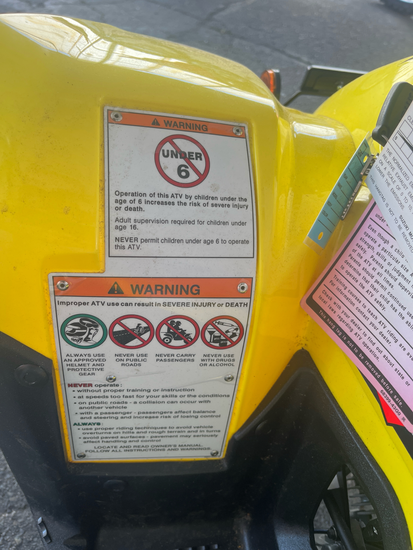 2025 Suzuki QuadSport Z50 in West Bridgewater, Massachusetts - Photo 5