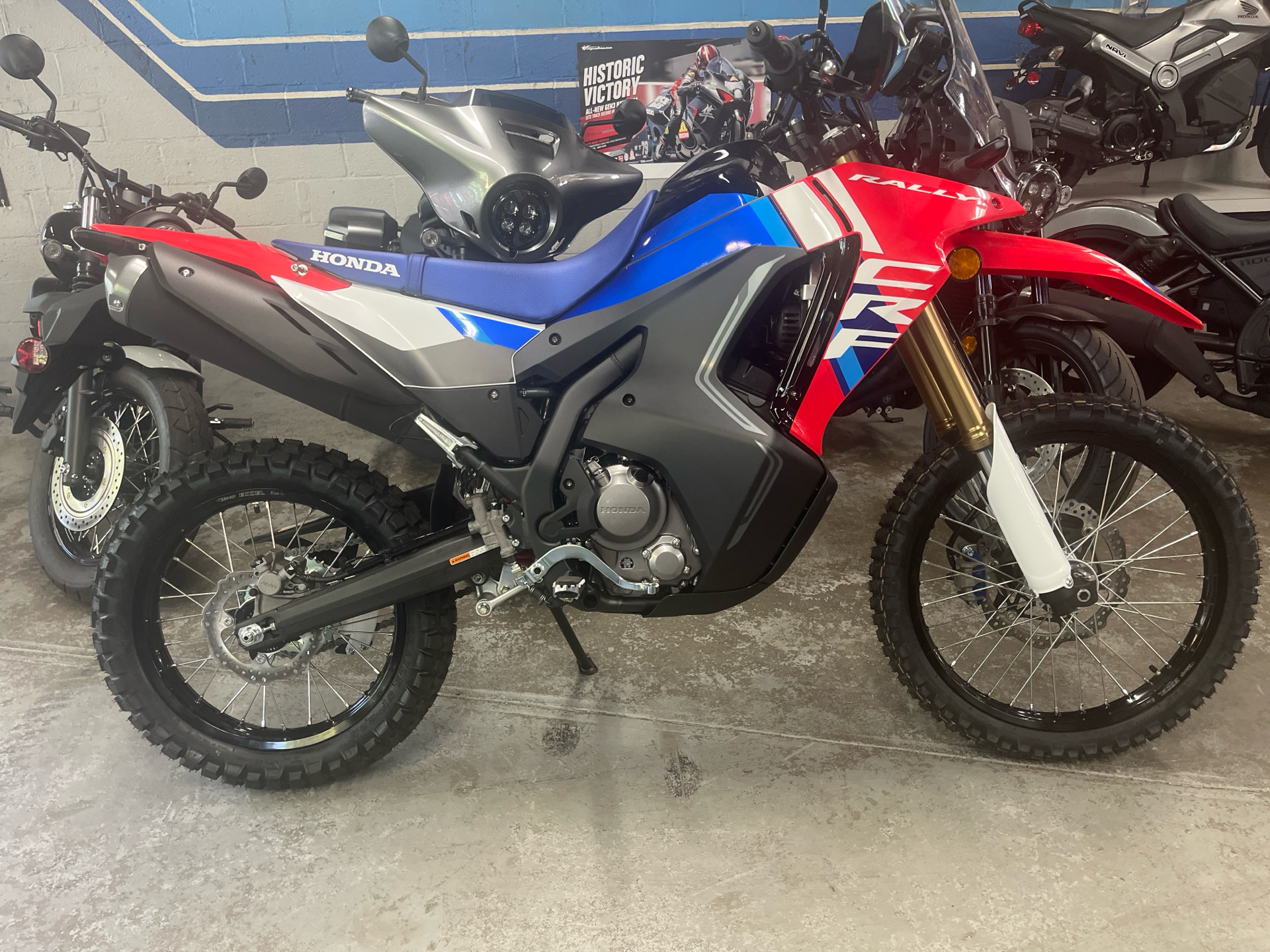 2025 Honda CRF300L Rally ABS in West Bridgewater, Massachusetts - Photo 1