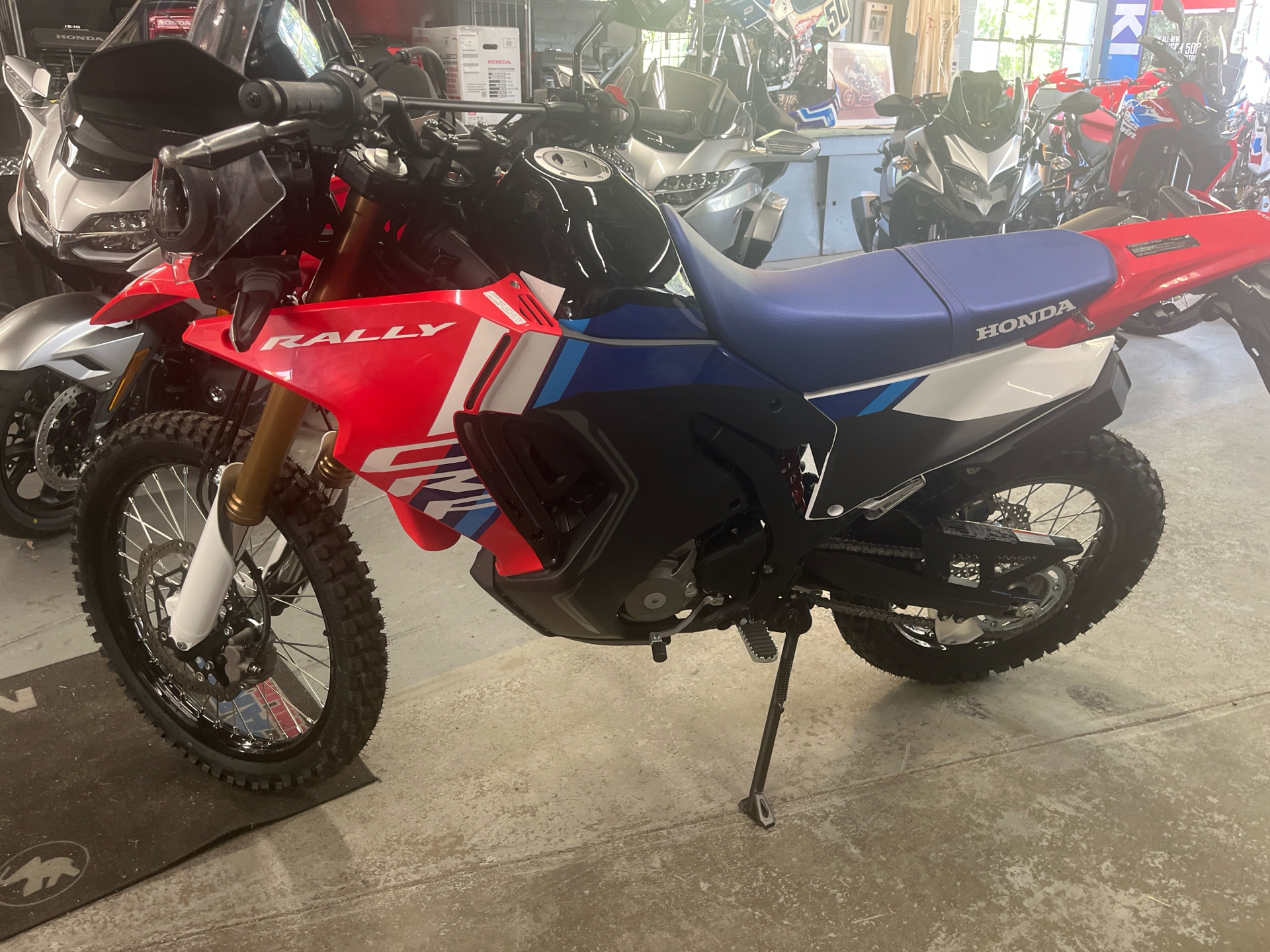 2025 Honda CRF300L Rally ABS in West Bridgewater, Massachusetts - Photo 8