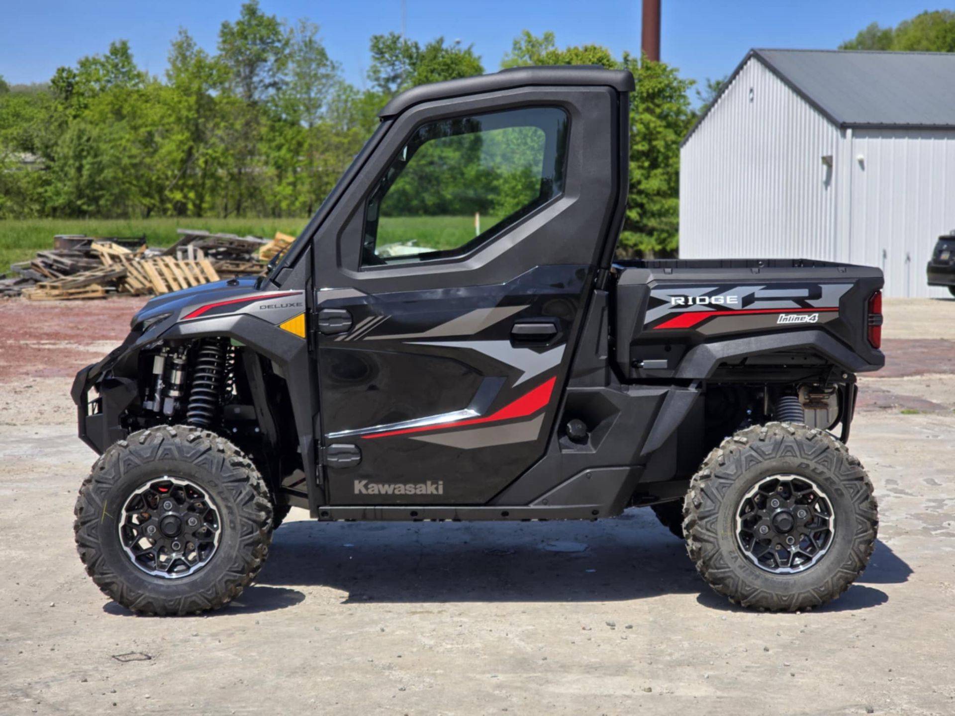 rica New 2025 Kawasaki RIDGE XR Deluxe HVAC | Utility Vehicles in