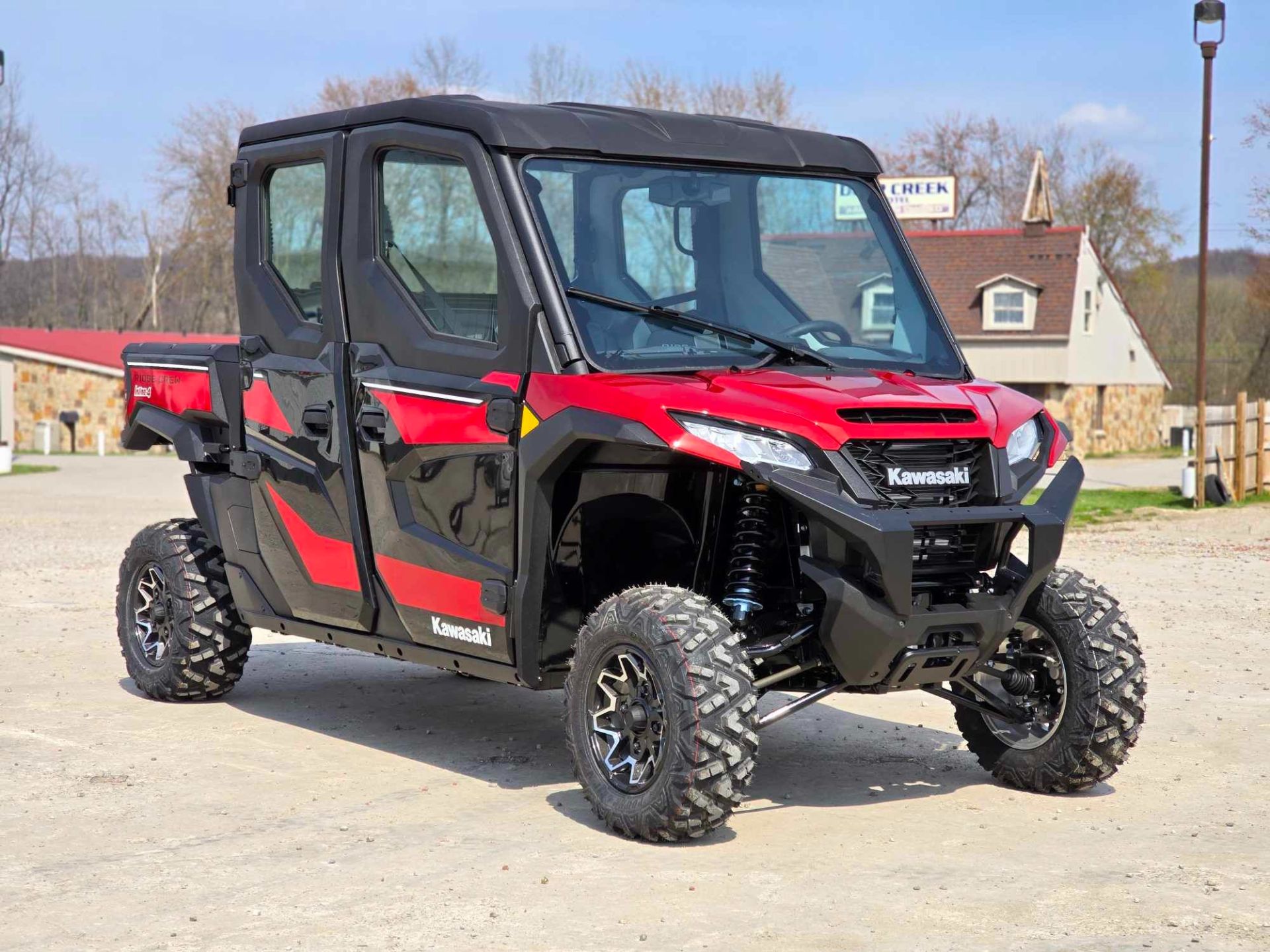 New 2025 Kawasaki RIDGE® CREW HVAC Utility Vehicles in Cambridge