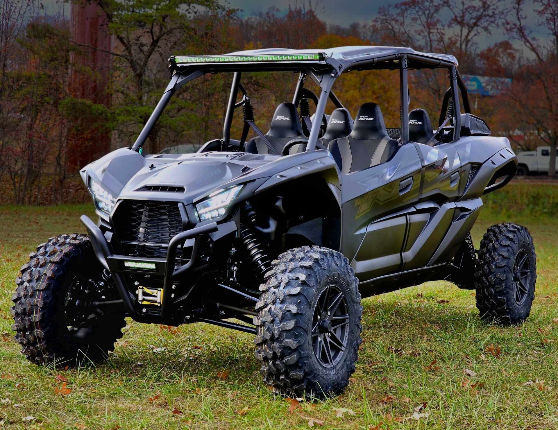 New 2026 Kawasaki Teryx KRX4 1000 Blackout Edition Utility