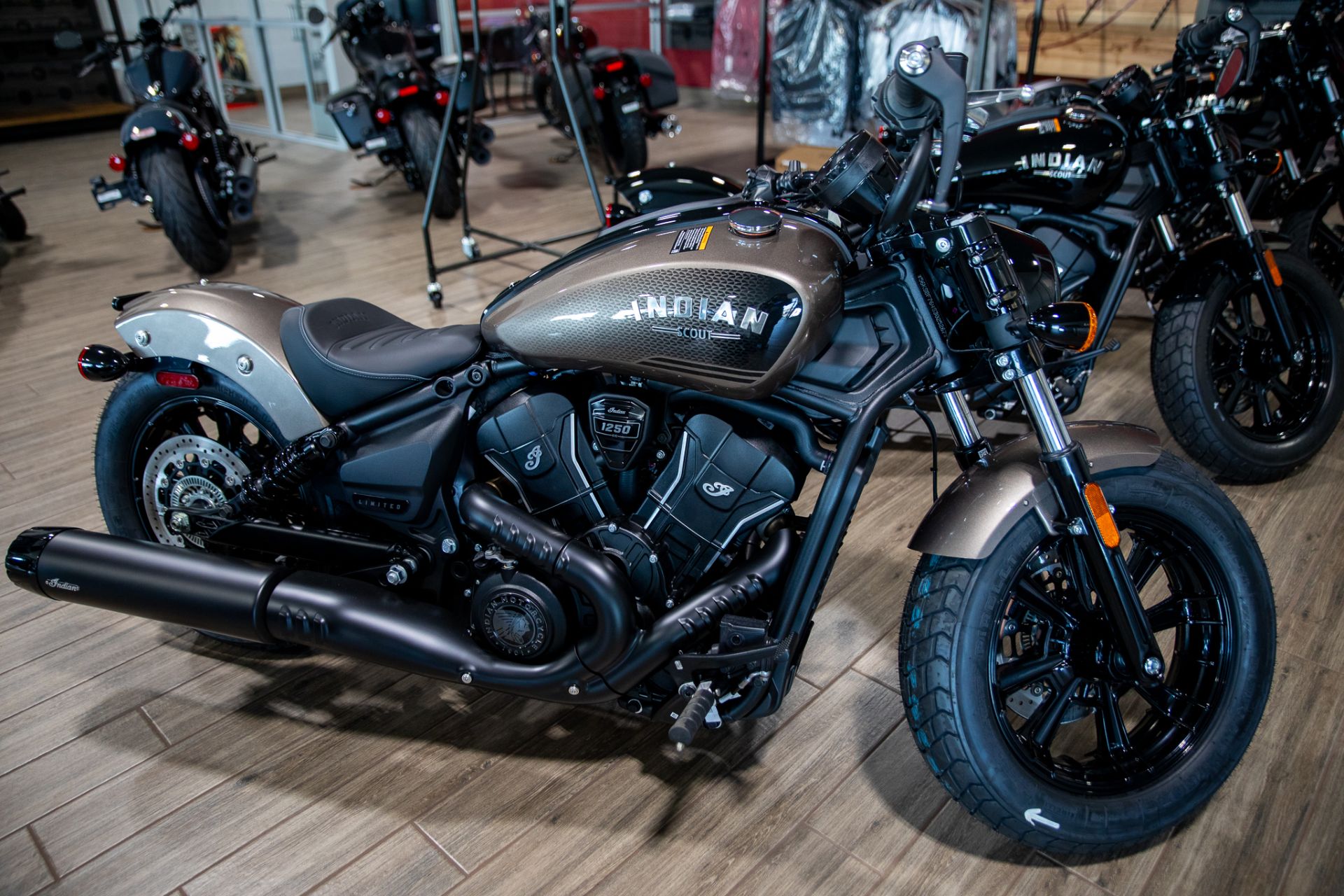 New 2025 Indian Motorcycle Scout® Bobber Limited +Tech Motorcycles