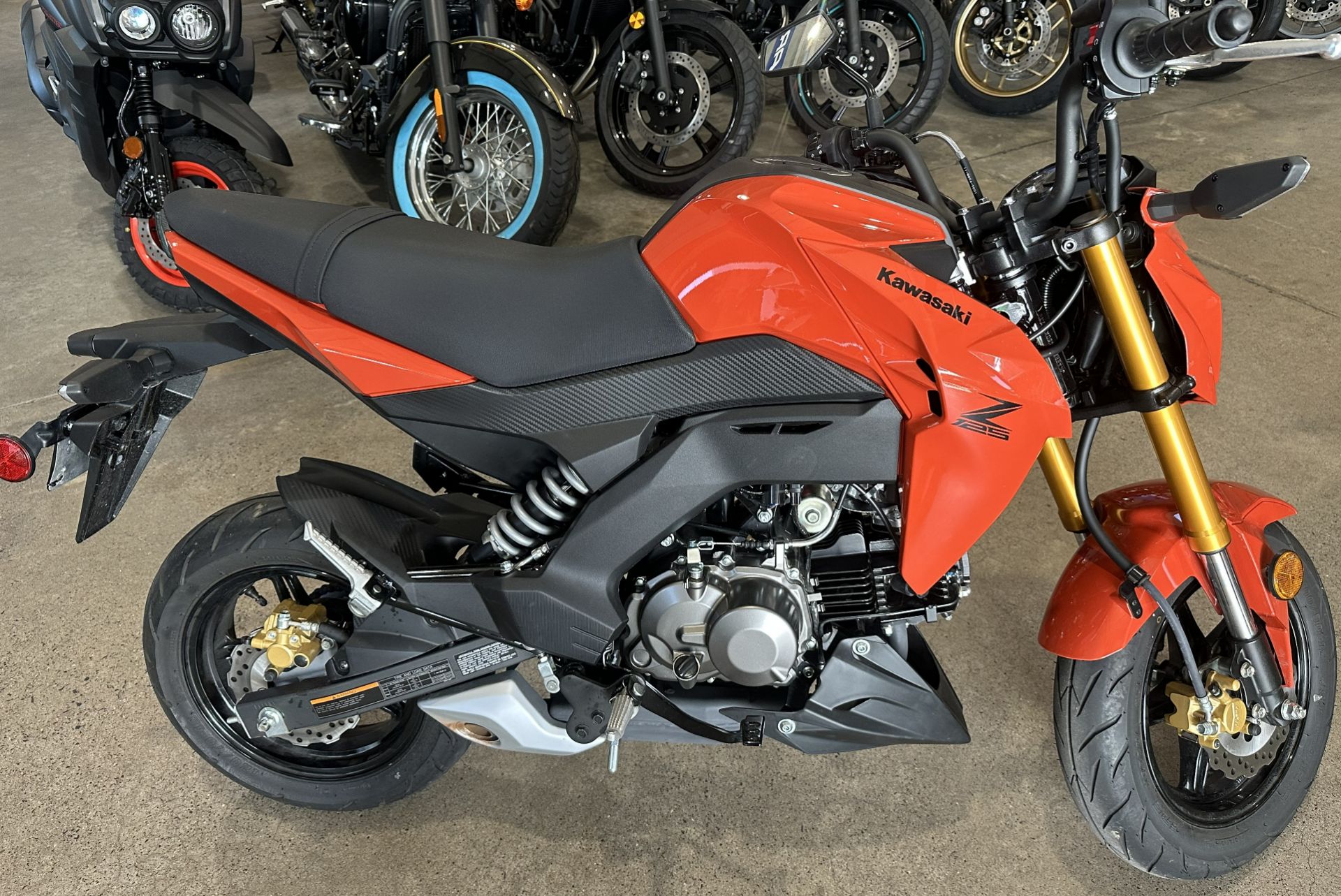 2025 Kawasaki Z125 Pro Motorcycles Danbury Connecticut