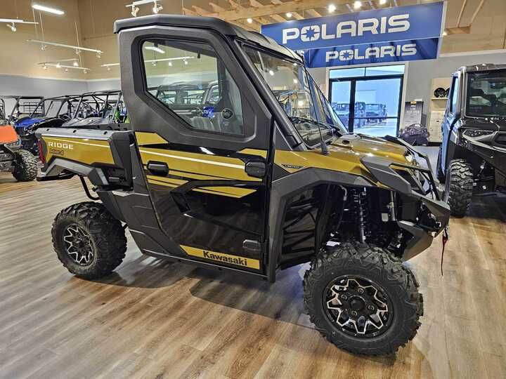 New 2025 Kawasaki RIDGE Limited HVAC, Jackson MO | Specs