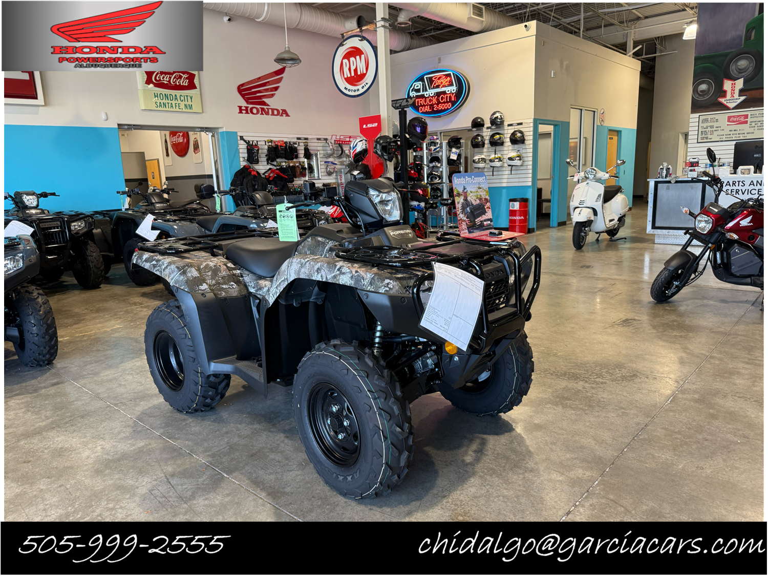 New 2025 Honda FourTrax Foreman 4x4 EPS ATVs in Albuquerque, NM