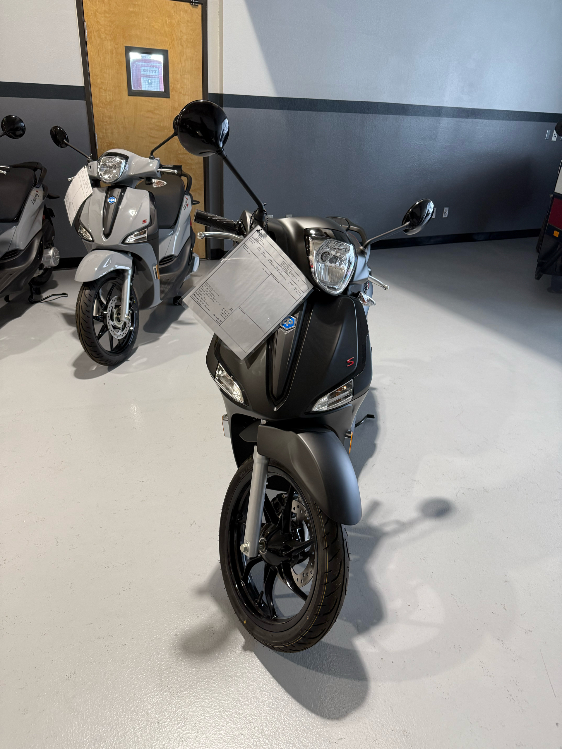 New 2024 Piaggio Liberty 150 S Nero Matt V24209 Scooters in