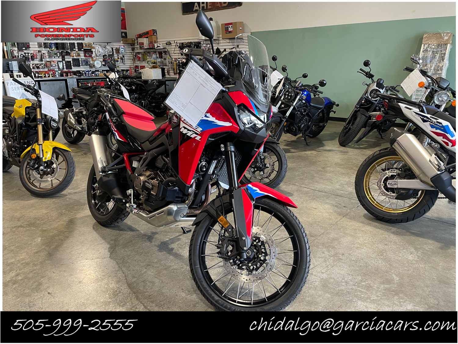 New 2024 Honda Africa Twin DCT Motorcycles in Albuquerque, NM