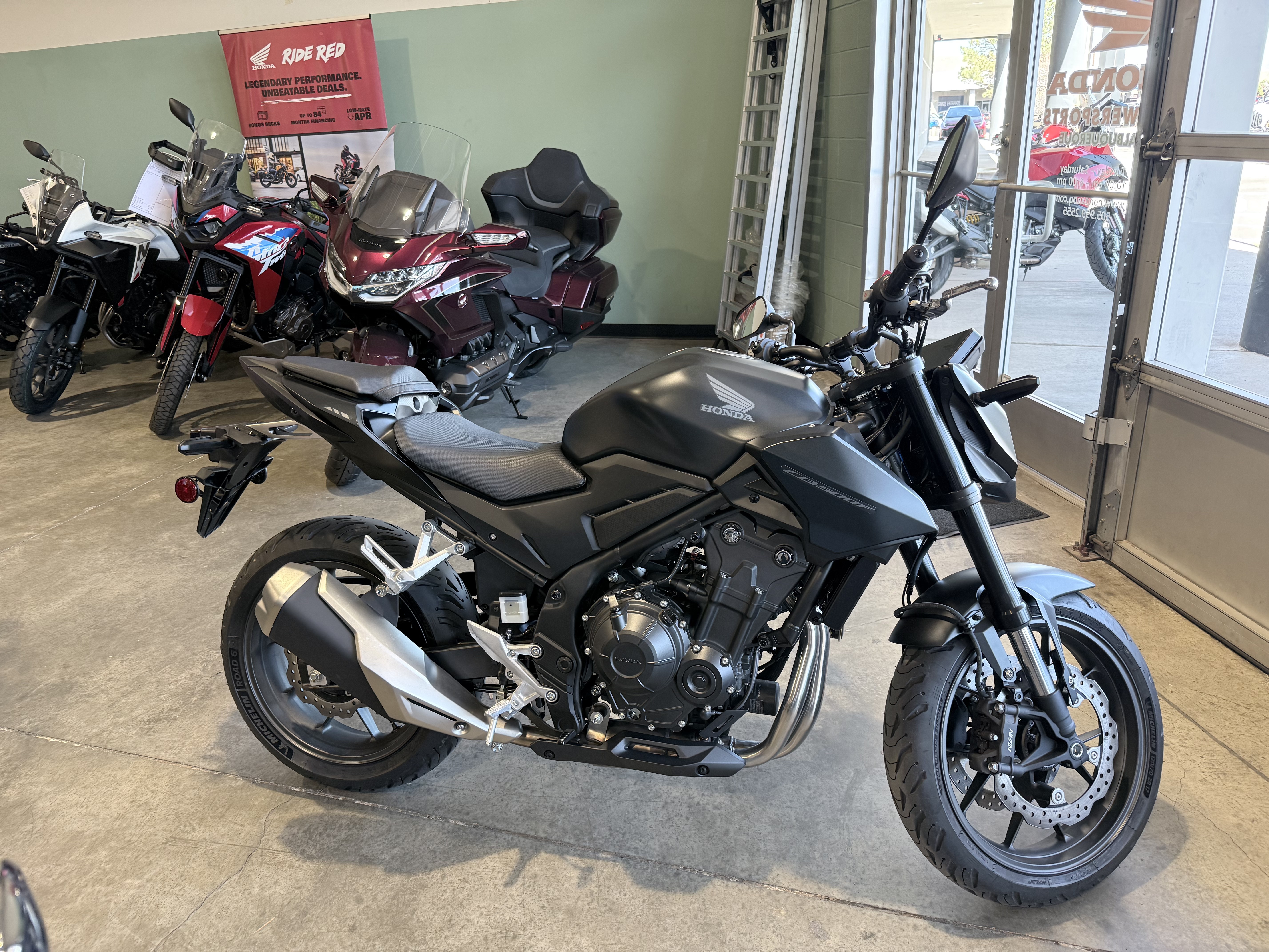 Used 2025 Honda CB500F ABS Matte Black Metallic V2302711