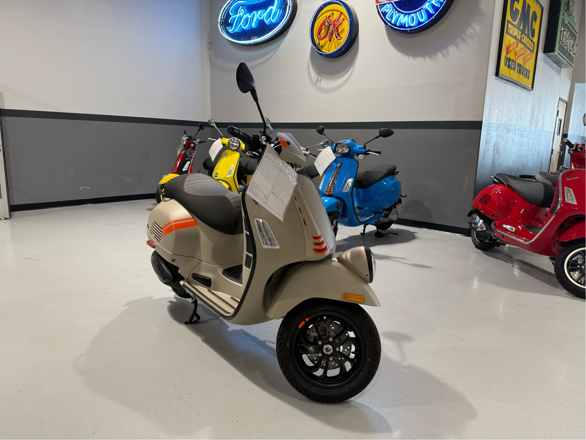 New 2025 Vespa GTV 300 Beige Avvolgente Matt V25038 | Scooters in