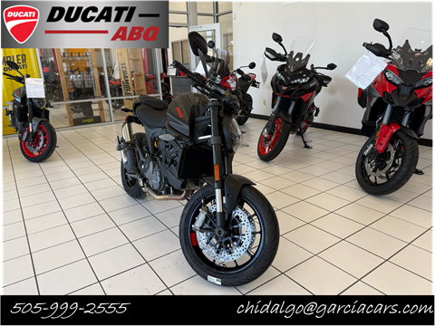 New 2025 Ducati Monster Motorcycles in Albuquerque, NM Stock
