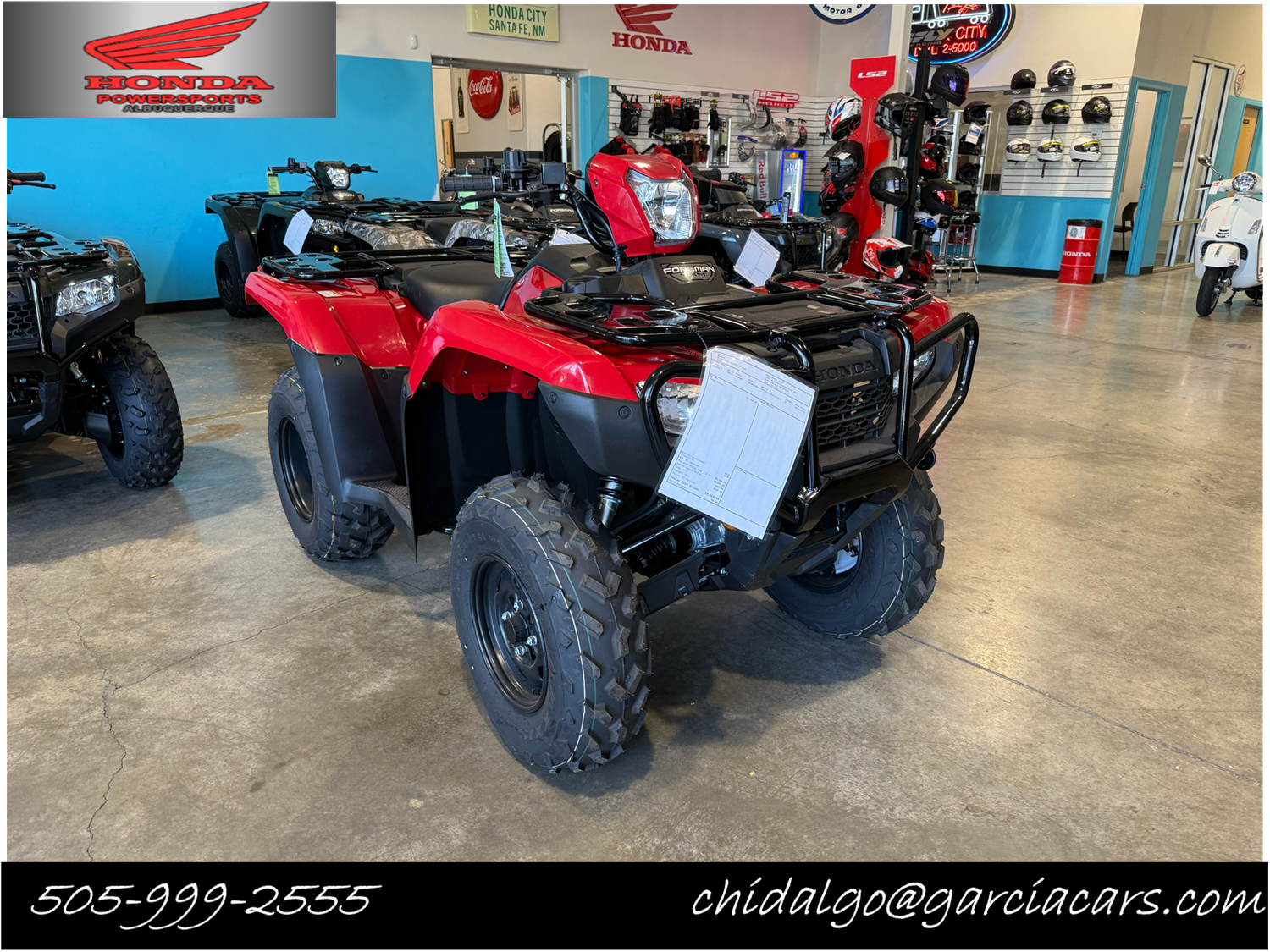 New 2025 Honda FourTrax Foreman 4x4 ATVs in Albuquerque, NM