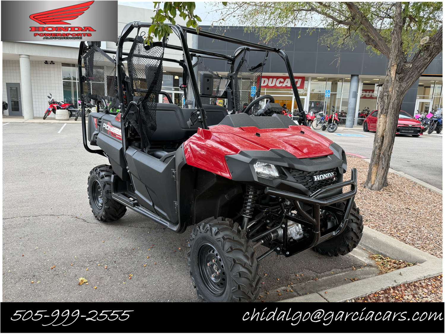 New 2025 Honda Pioneer 700-4 Utility Vehicles in Albuquerque, NM