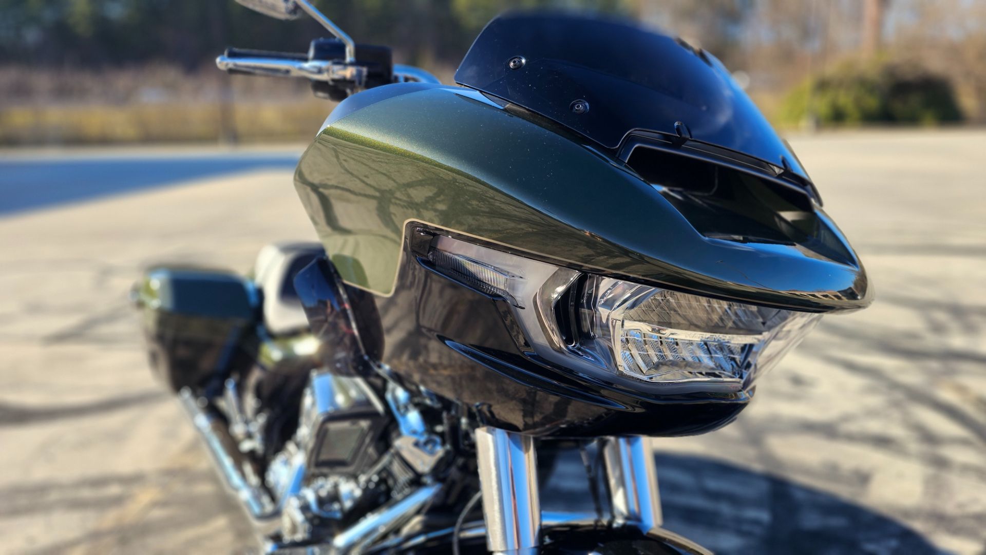 608576 2026 harley davidson fltrx road glide touring olive steel metallic vivid black - Photo 11