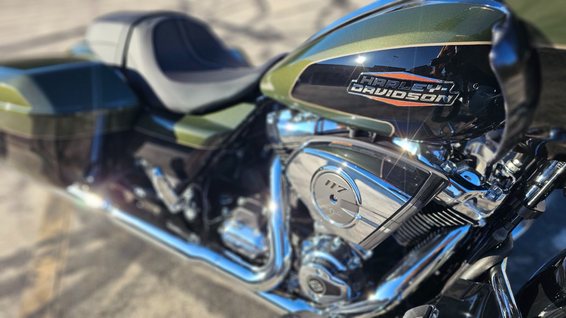 608576 2026 harley davidson fltrx road glide touring olive steel metallic vivid black - Photo 12