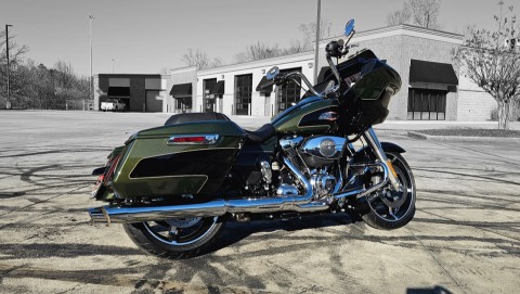 608576 2026 harley davidson fltrx road glide touring olive steel metallic vivid black - Photo 14