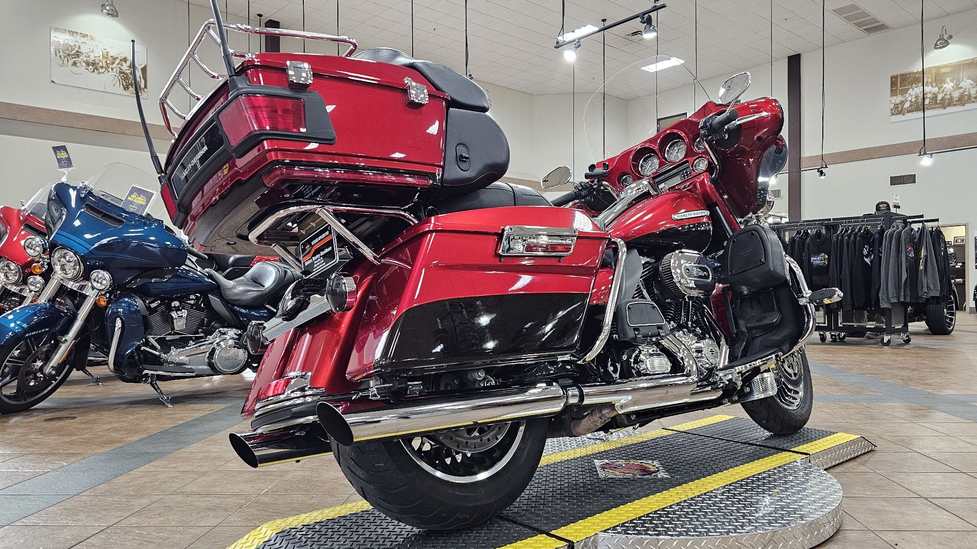 687198 2013 harley davidson flhtk electra glide ultra limited touring ember red sunglo merlot - Photo 8
