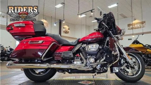 600682 2018 harley davidson flhtk ultra limited grand american touring twisted cherry wicked red pinstripe - Photo 1
