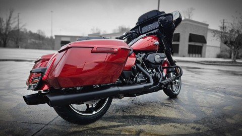 645770 2025 harley davidson flhx street glide touring whiskey firestorm - Photo 14