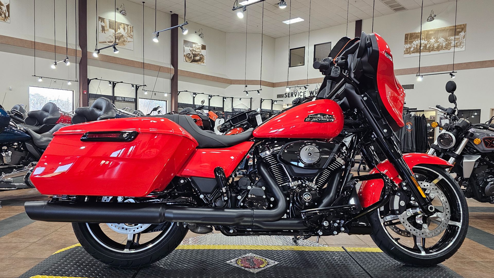 609752 2026 harley davidson flhx street glide touring blood orange - Photo 3