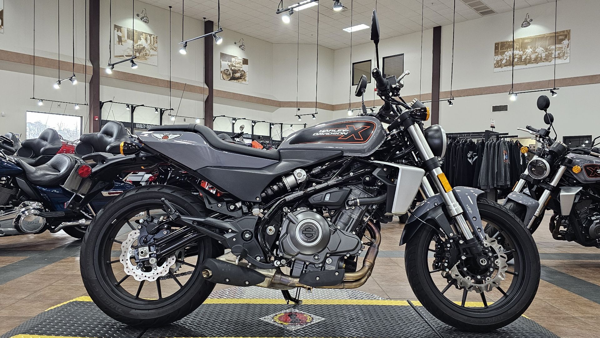 500885 2023 harley davidson lwzx350ra x350 sport gray - Photo 3