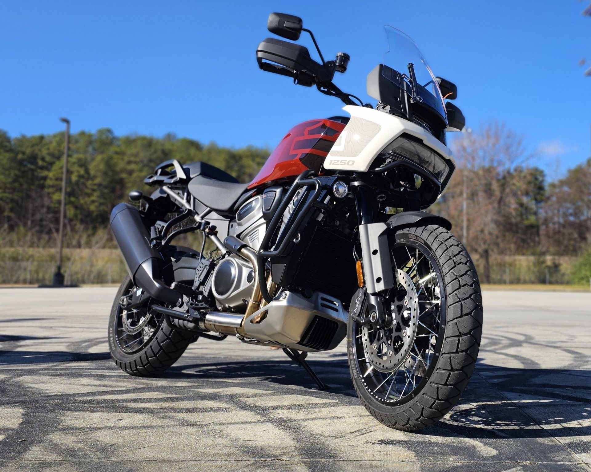 303079 2024 Harley Davidson RA1250S  Pan America 1250 Special adventure touring Red Rock Birch White - Photo 2