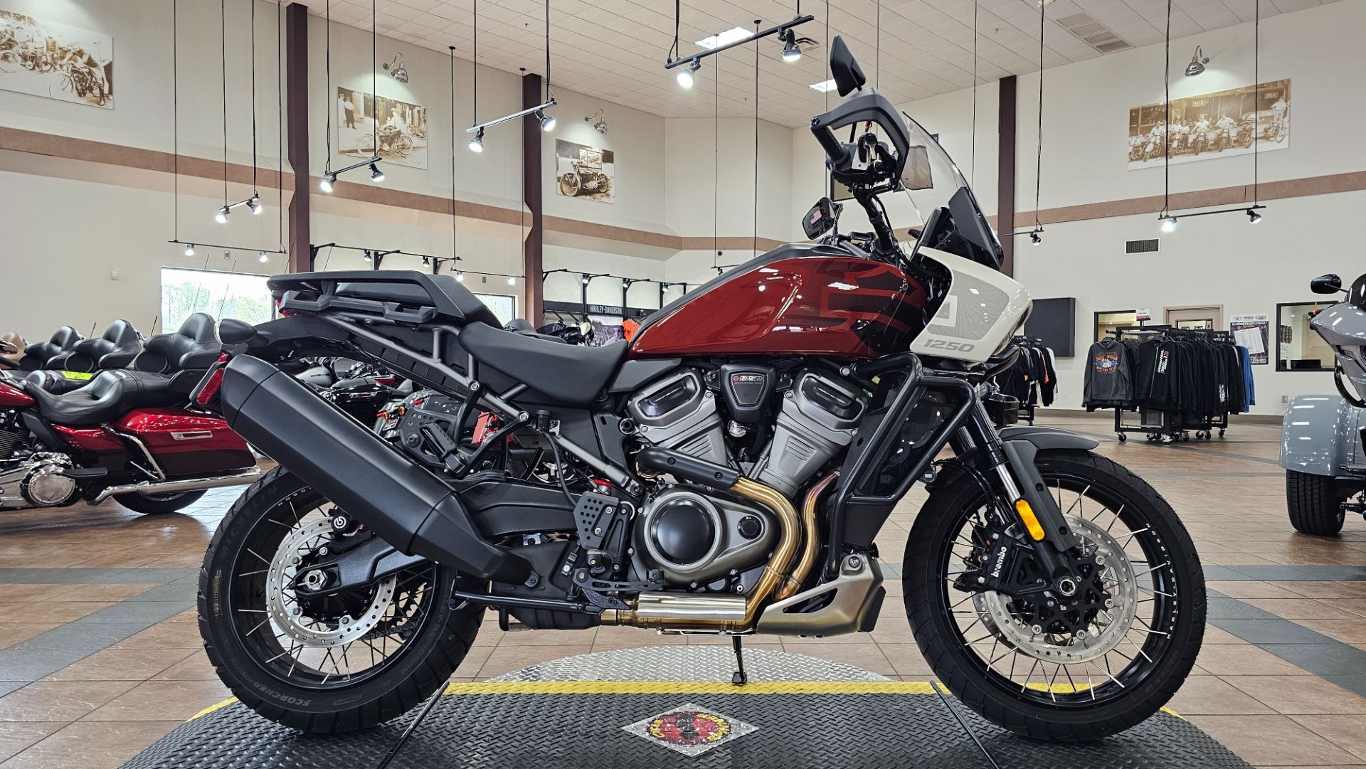 303079 2024 Harley Davidson RA1250S  Pan America 1250 Special adventure touring Red Rock Birch White - Photo 3