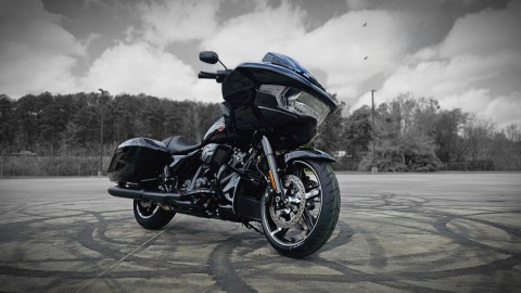 632002 2025 harley davidson fltrx road glide touring midnight firestorm - Photo 2