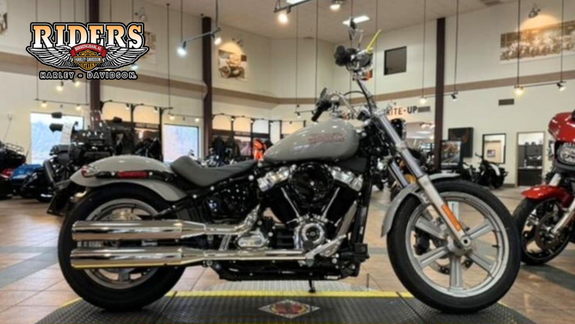 016638 2024 Harley Davidson FXST Softail Standard cruiser Billiard Gray - Photo 1