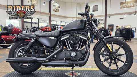 413725 2022 harley davidson  XL883N sportster cruiser black denim - Photo 1