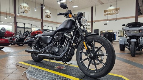 413725 2022 harley davidson  XL883N sportster cruiser black denim - Photo 3