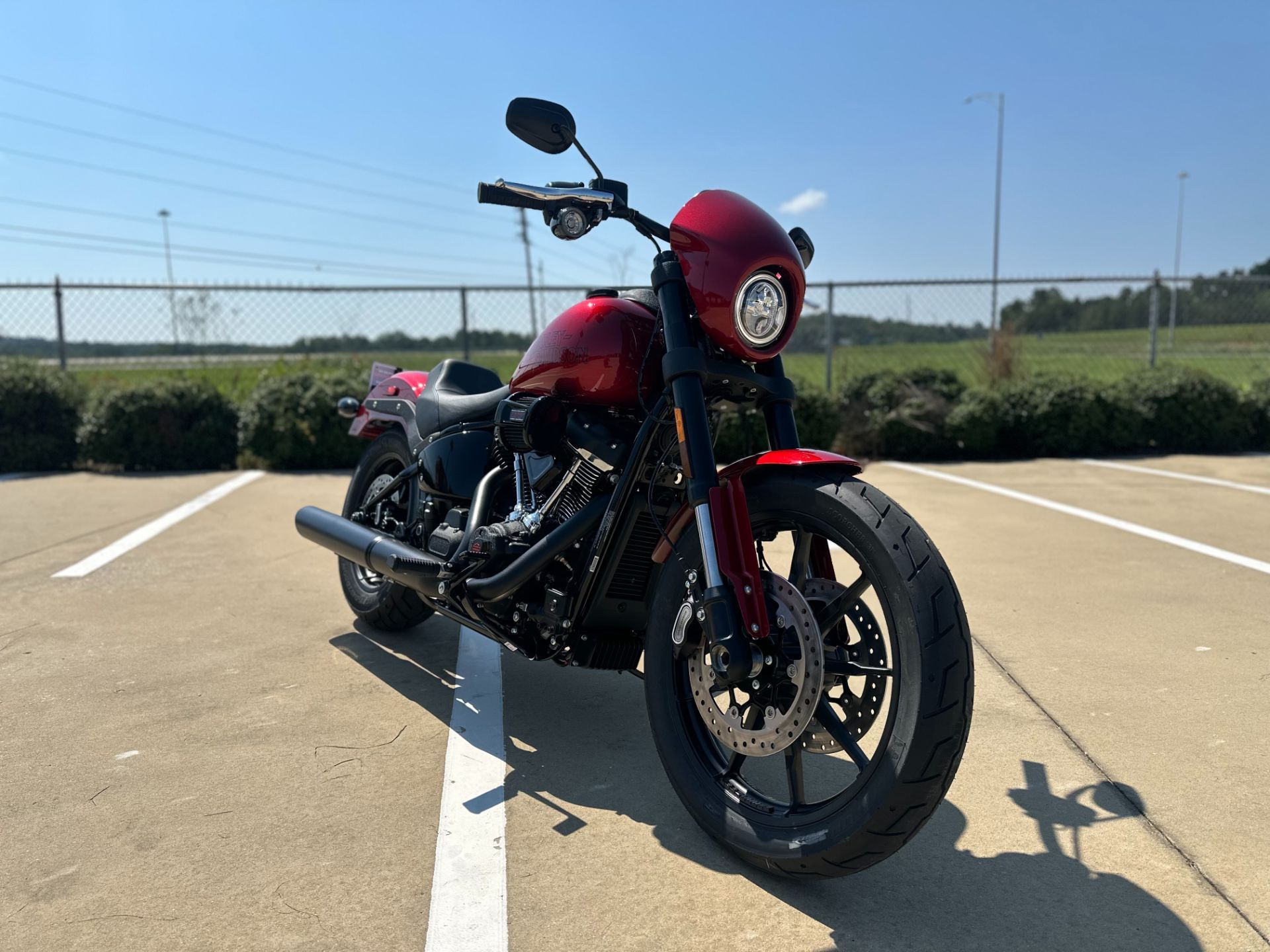 039348 2025 harley davidson FXLRS low rider s cruiser brilliant red - Photo 2