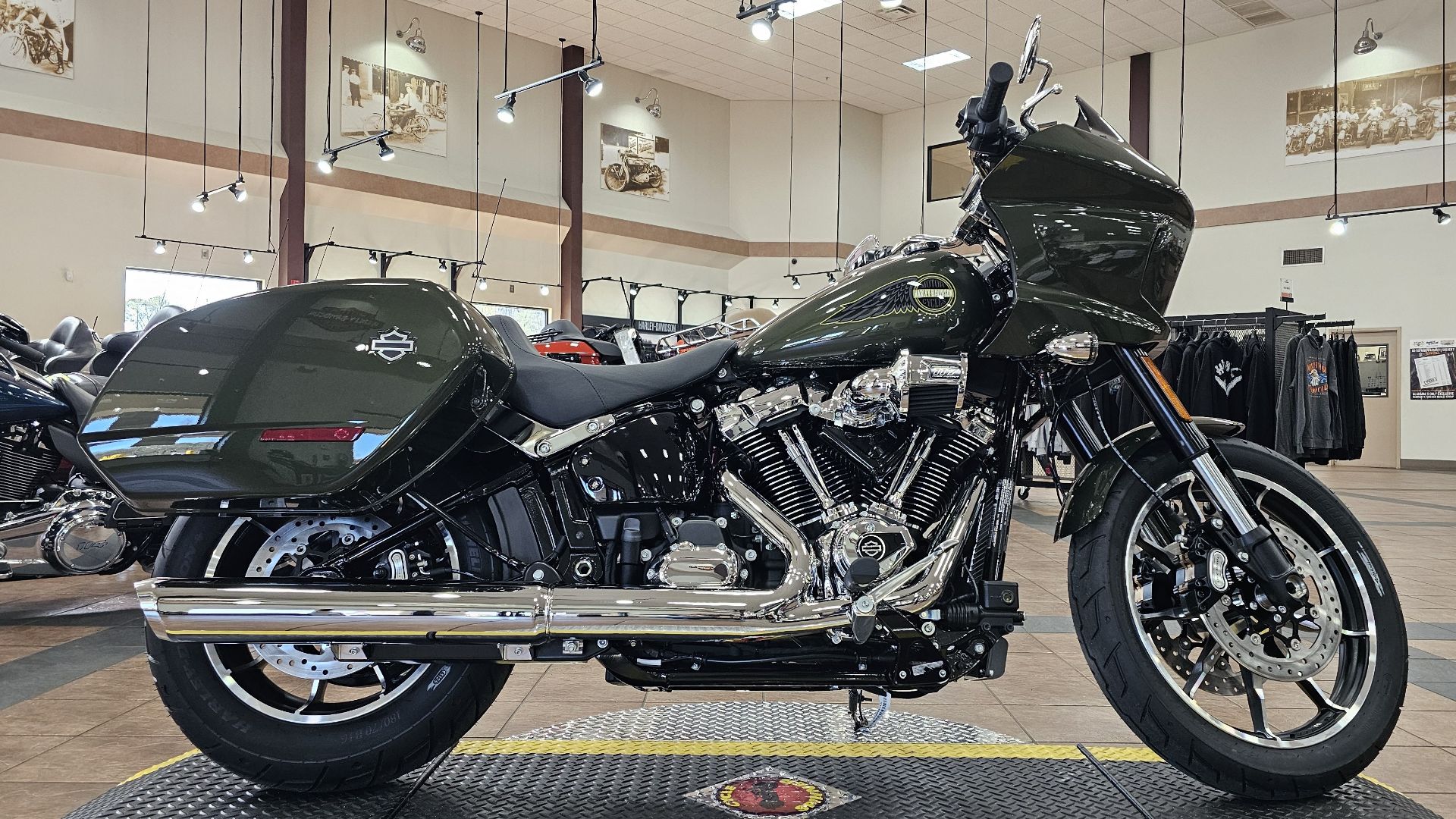 024174 2026 harley davidson fxlrst low rider st cruiser olive steel metallic - Photo 3