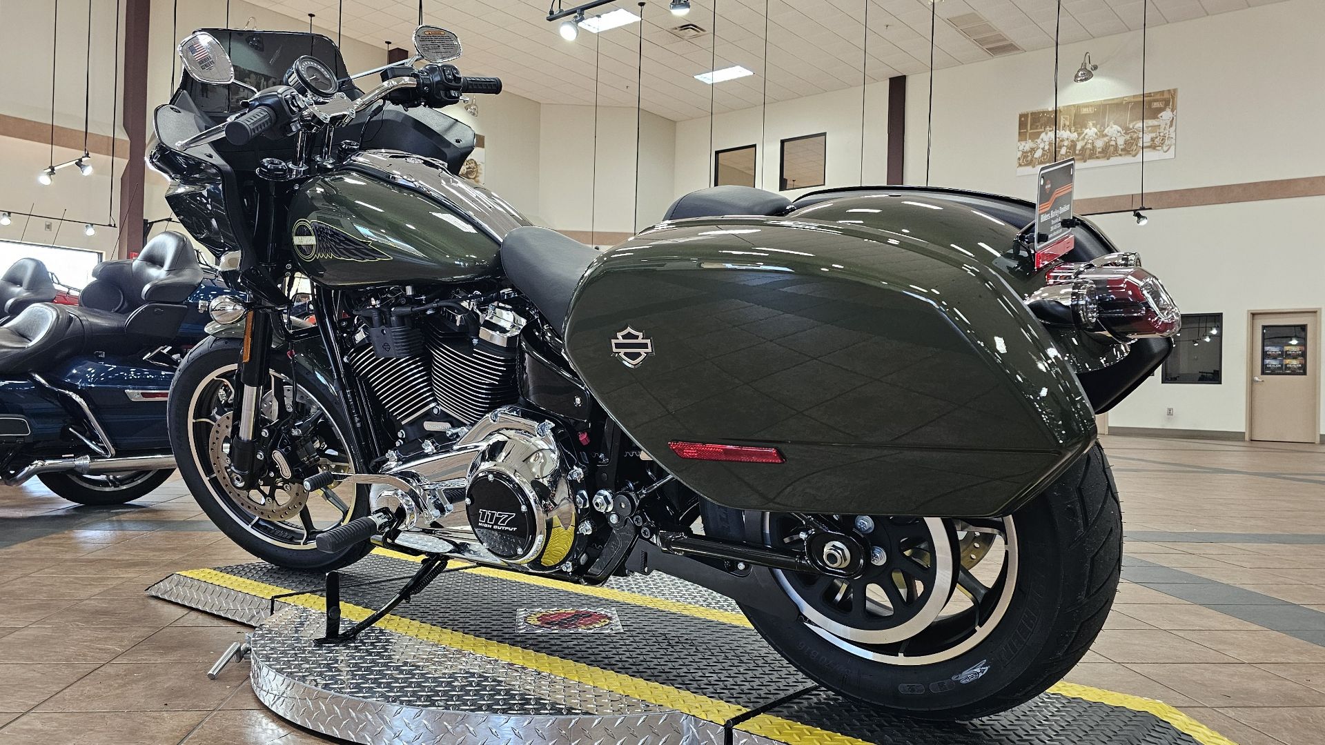 024174 2026 harley davidson fxlrst low rider st cruiser olive steel metallic - Photo 7