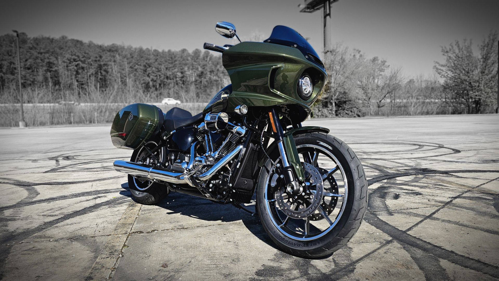 024174 2026 harley davidson fxlrst low rider st cruiser olive steel metallic - Photo 2