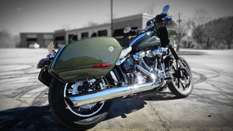 024174 2026 harley davidson fxlrst low rider st cruiser olive steel metallic - Photo 14