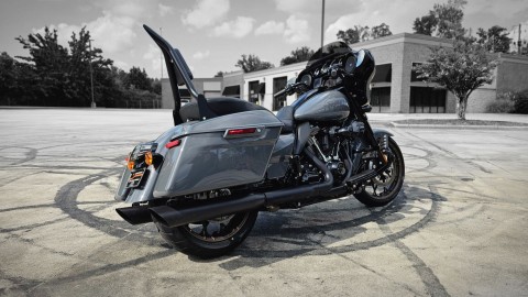 608877 2022 harley davidson flhxst street glide st touring gunship gray - Photo 15