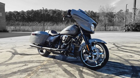 609488 2026 harley davidson flhx street glide touring dark billiard gray - Photo 2