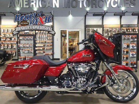 607663 2025 harley davidson  FLHX street glide touring brilliant red - Photo 1