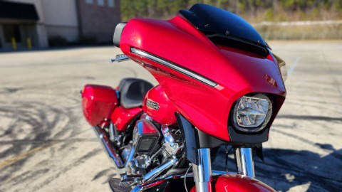 633864 2025 harley davidson flhx street glide touring brilliant red - Photo 11