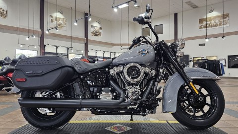 024789 2026 harley davidson flhc heritage classic cruiser dark billiard gray - Photo 3