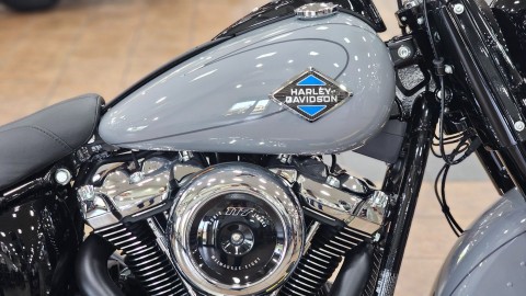 024789 2026 harley davidson flhc heritage classic cruiser dark billiard gray - Photo 9