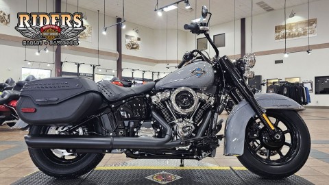 024789 2026 harley davidson flhc heritage classic cruiser dark billiard gray - Photo 1