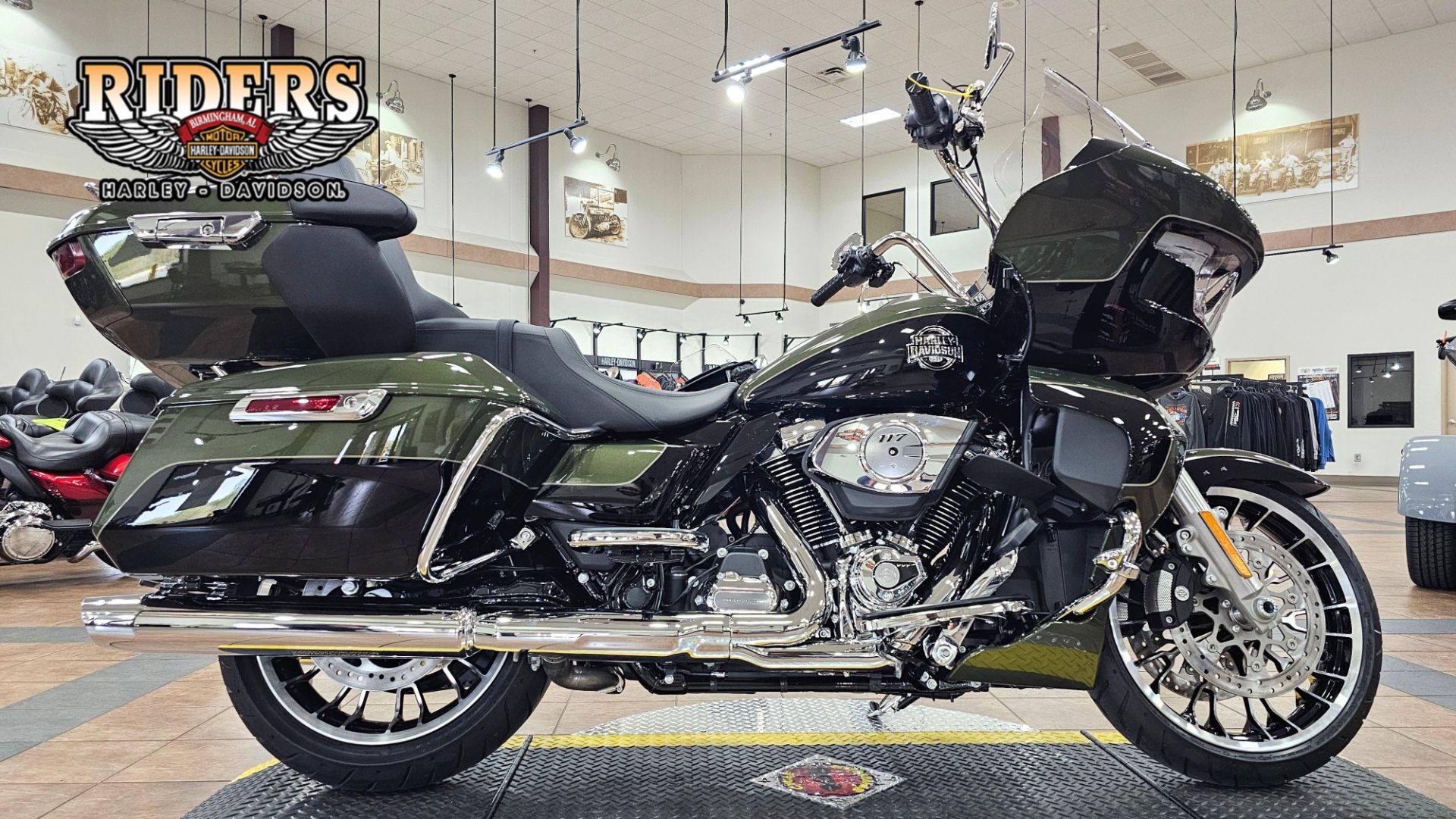 617693 2026 harley davidson FLTRXL road glide limited touring olive steel metallic - Photo 1