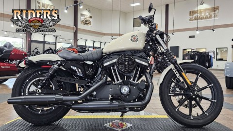 416534 2022 harley davidson XL883N sportster Iron 883 cruiser white sand pearl - Photo 1