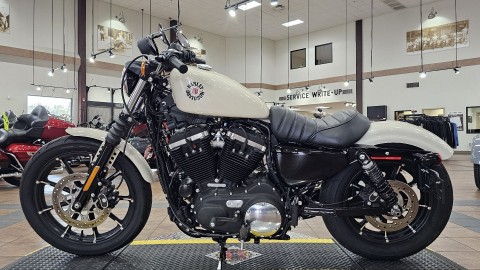 416534 2022 harley davidson XL883N sportster Iron 883 cruiser white sand pearl - Photo 6