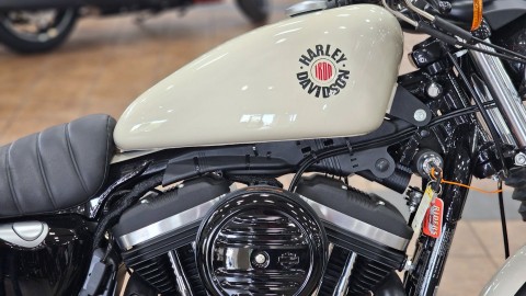 416534 2022 harley davidson XL883N sportster Iron 883 cruiser white sand pearl - Photo 9