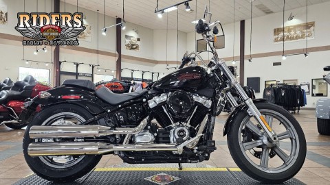 017933 2024 Harley Davidson FXST Softail Standard cruiser Vivid Black - Photo 1