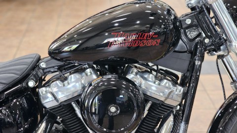 017933 2024 Harley Davidson FXST Softail Standard cruiser Vivid Black - Photo 8